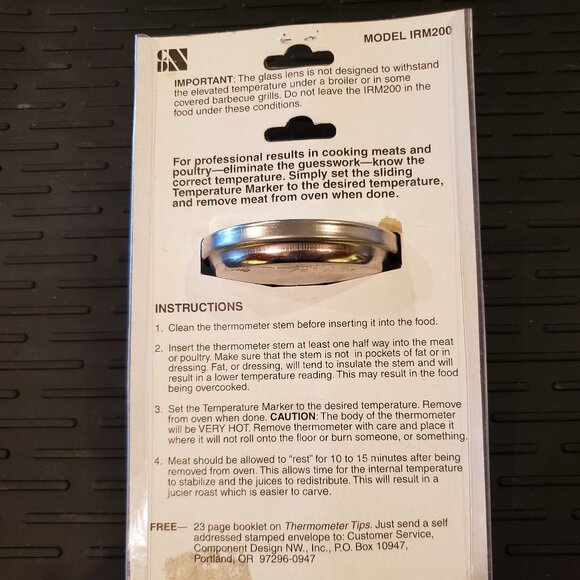 CDN Heavy Duty Meat and Poultry Thermometer - Picture 3 of 6